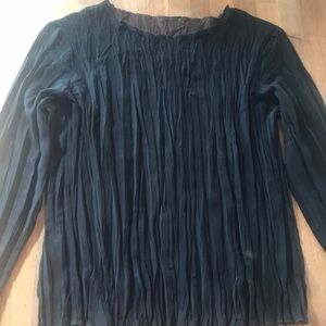 Reversible brown & black shirt